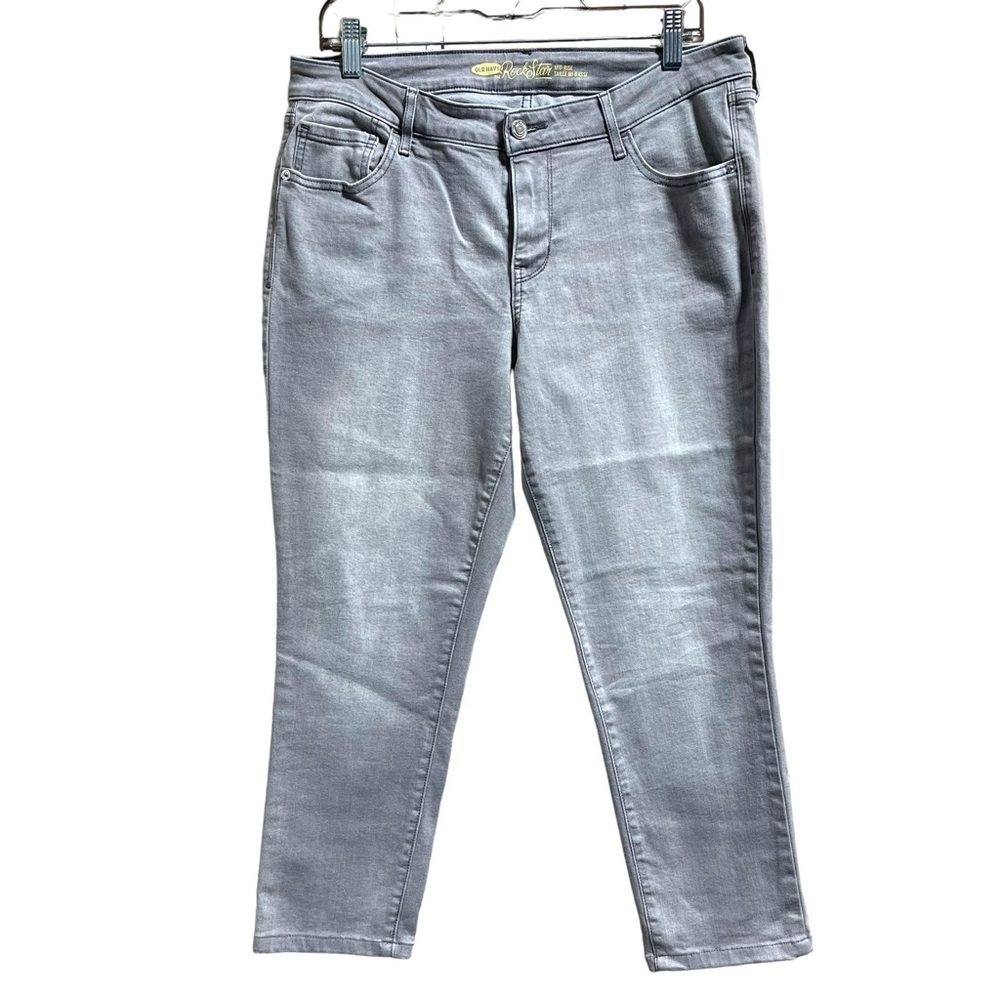 Old Navy Rockstar Mid Rise Skinny Jeans Women’s Size 14